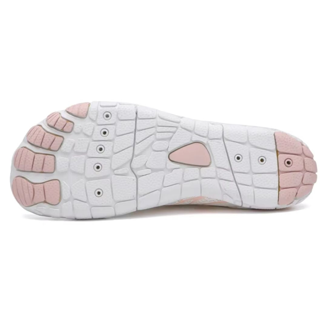 Barfotsko Zero Drop bred tåboks lette fleksible sko til trening tur og vann