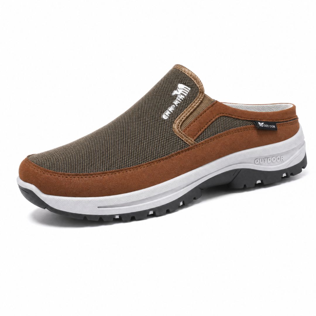 Lette slip-on fritidssko for herre