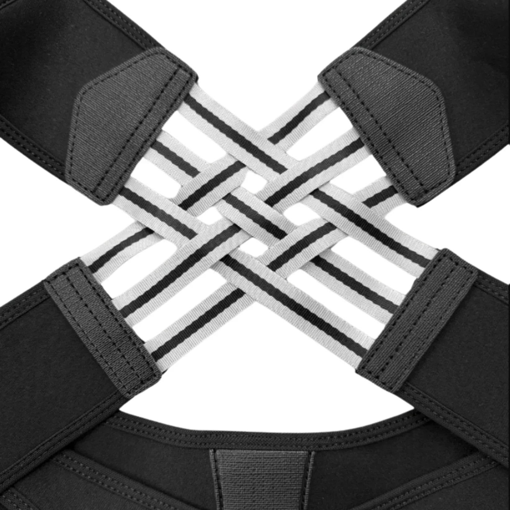 Holdningsvest justerbar holdningskorrigerer med ryggstøtte unisex komfortabel