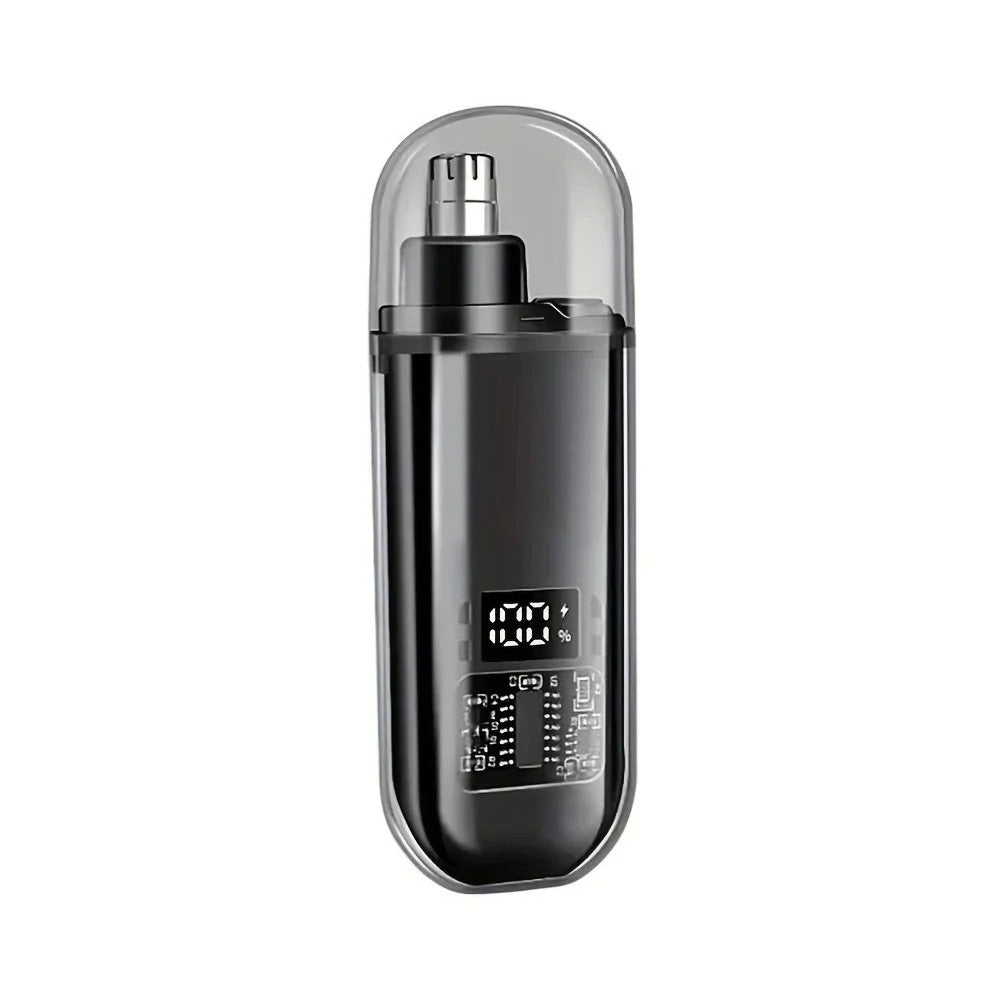 Nesetrimmer USB-C oppladbar med 360° roterende blad
