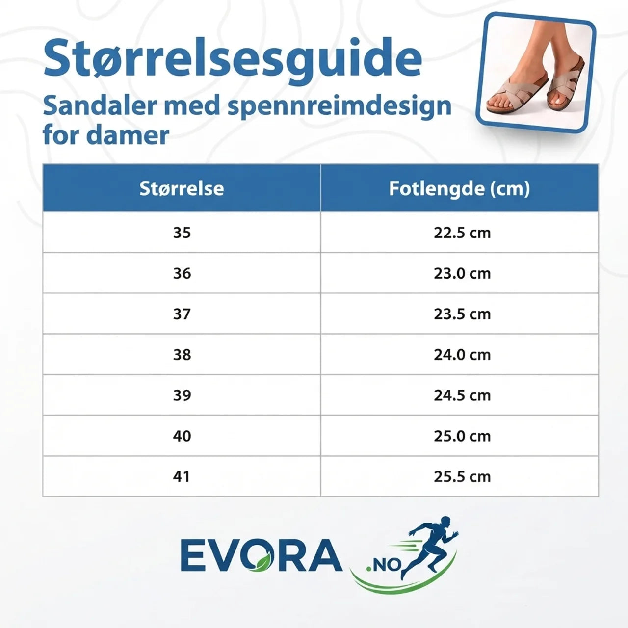 Sandaler med spennremdesign for dame