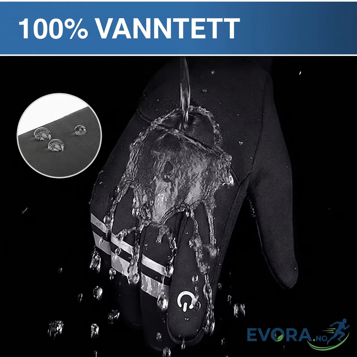 Vinterhansker unisex – varme arbeidshansker med touchscreen, vannavvisende