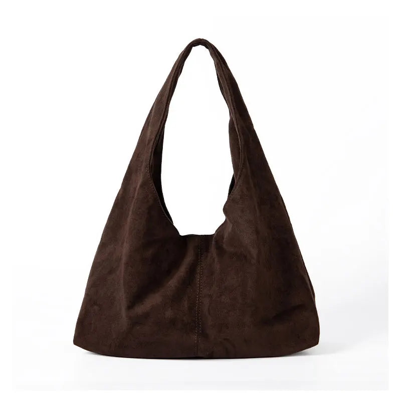 Leah | Elegant toteveske i semsket skinn