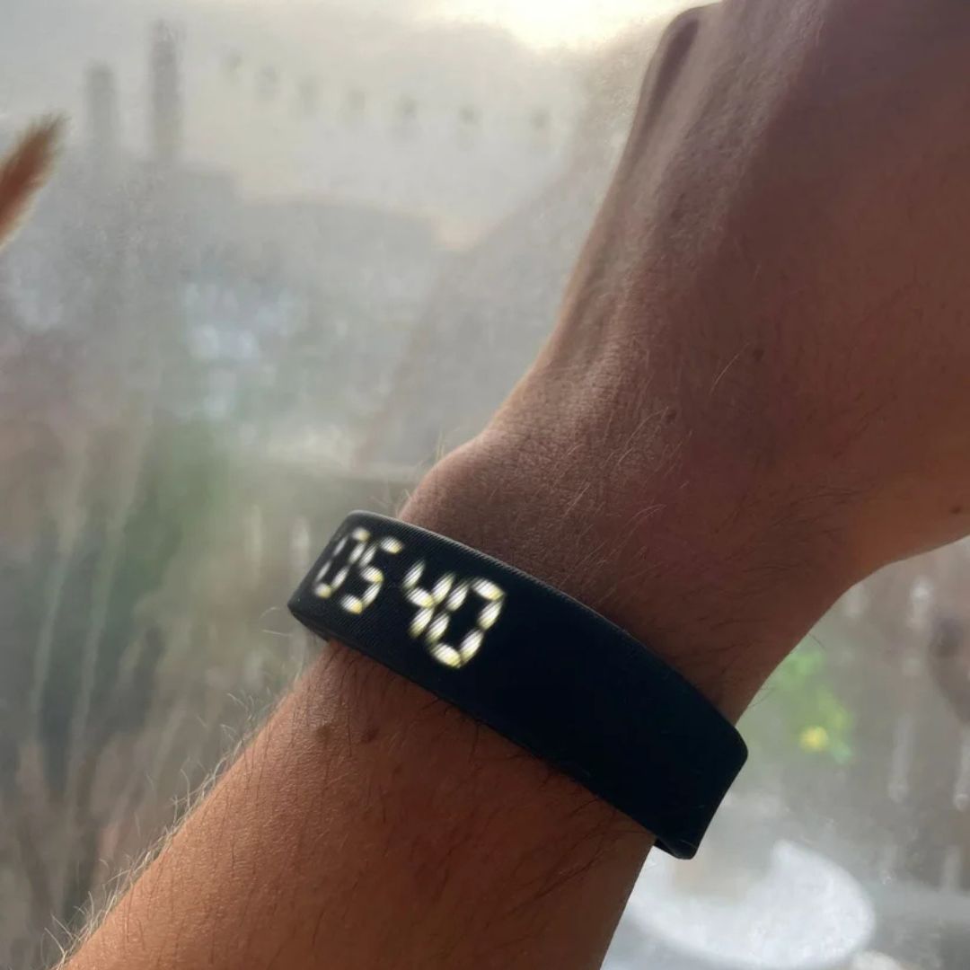 VekkBand - Vibrerende vekkerklokke armbånd med stille alarm