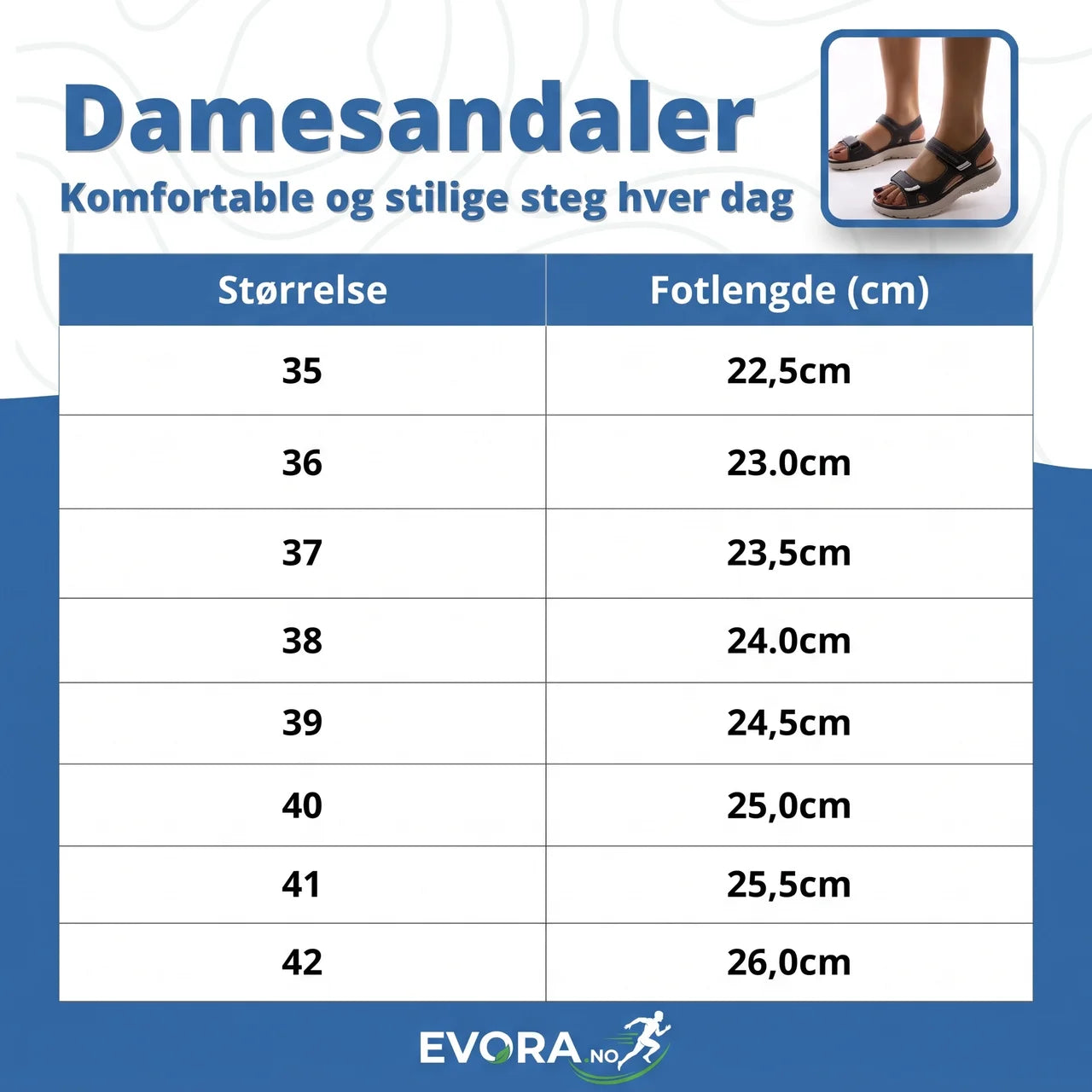 Damesandaler med justerbare remmer og sklisikker såle