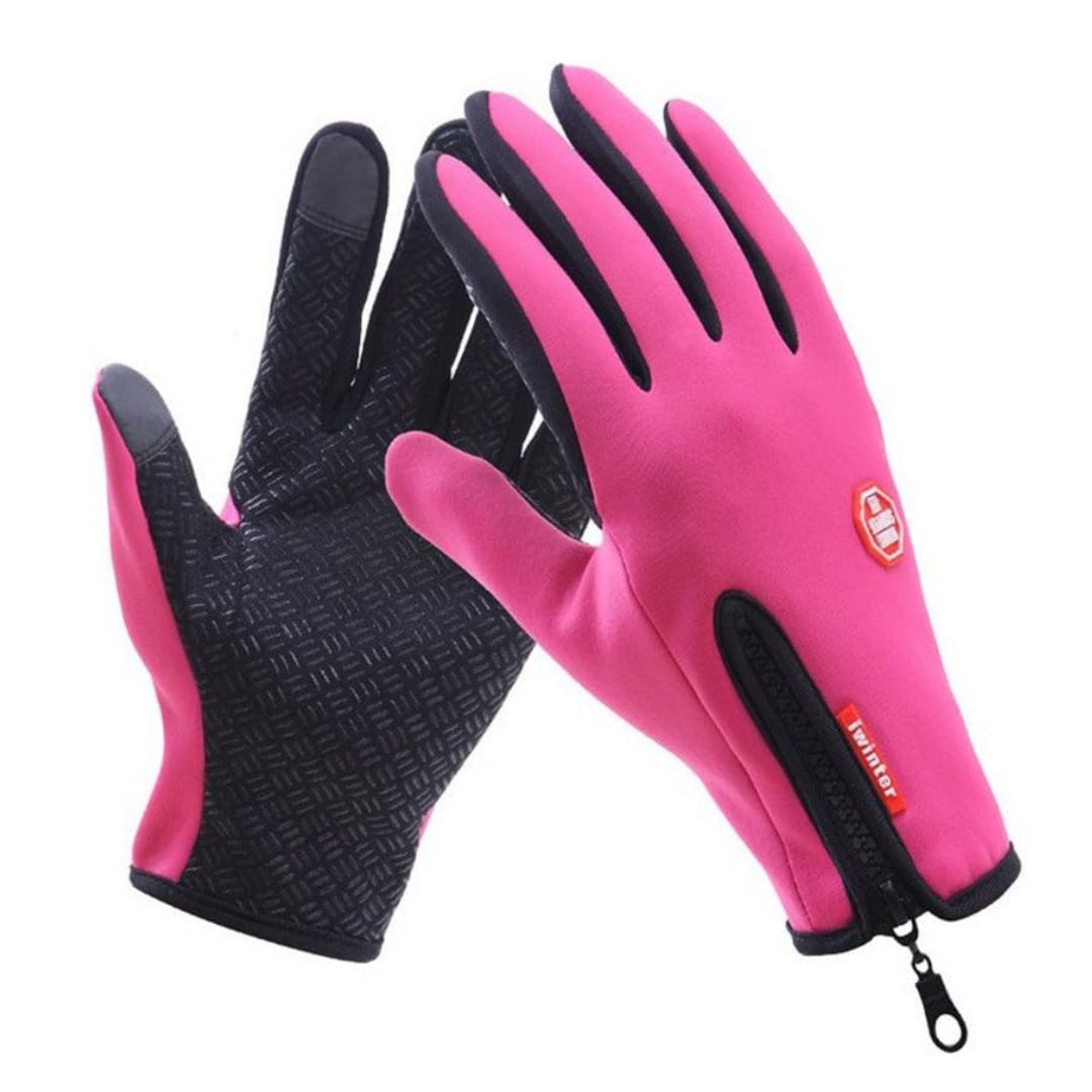 Hansker med touch vannavvisende og vindtette