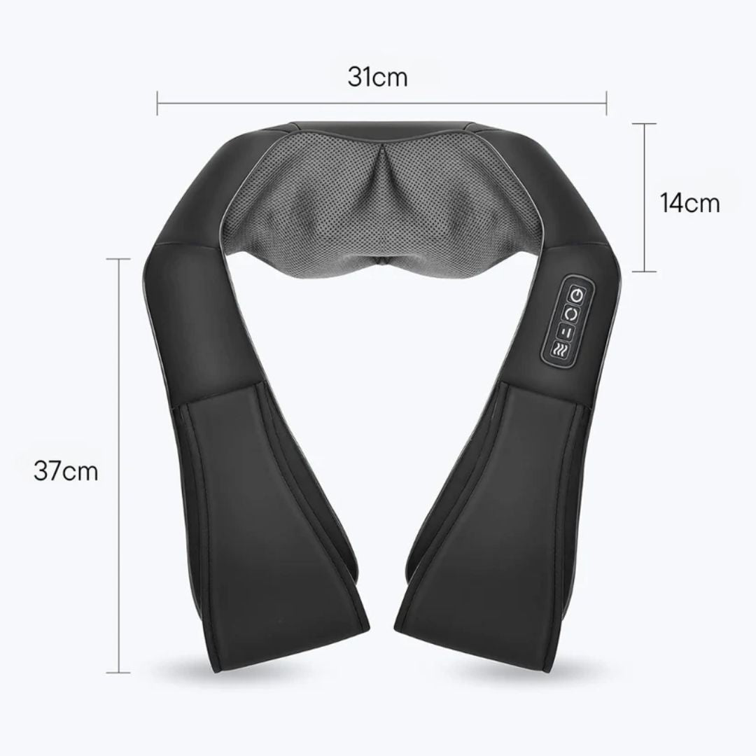 Shiatsu massasjeapparat med varme