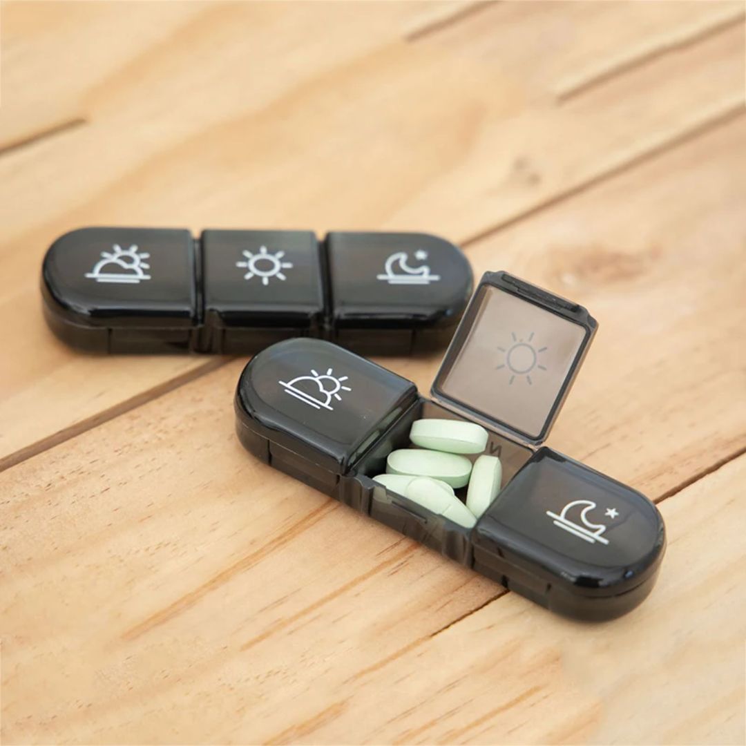 Pilleboks 3x7 BPA-fri med store rom