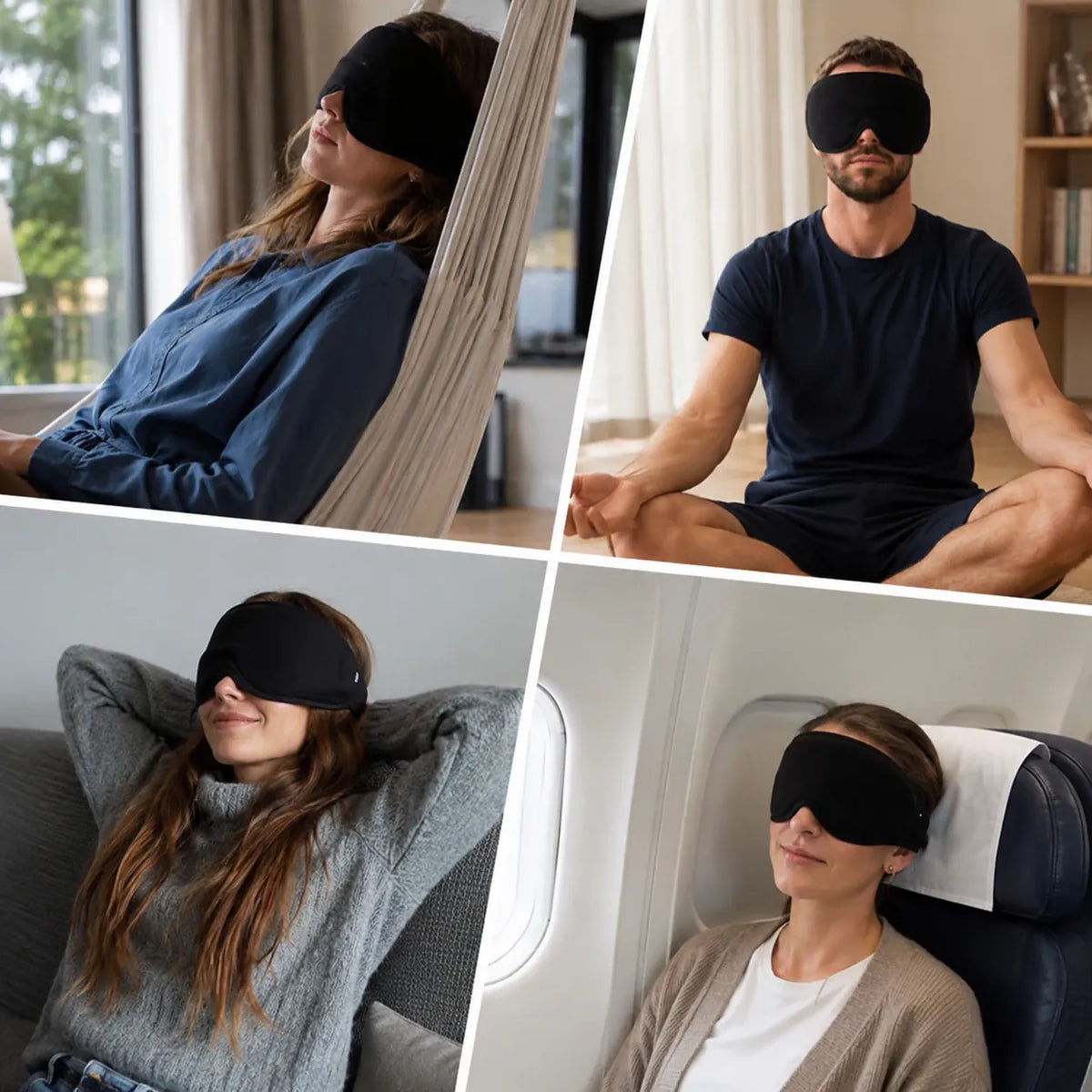 Søvnmaske med Bluetooth Hodetelefoner