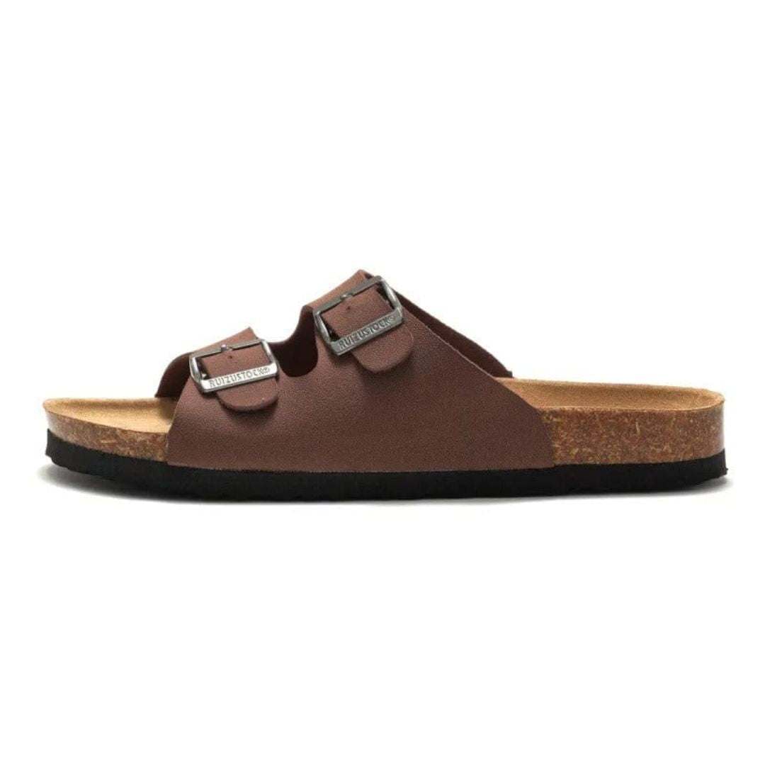 Sandaler med justerbare spenner