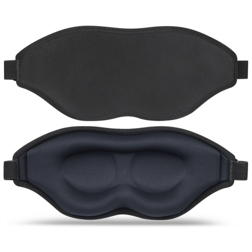 3D Sovemaske med total mørklegging