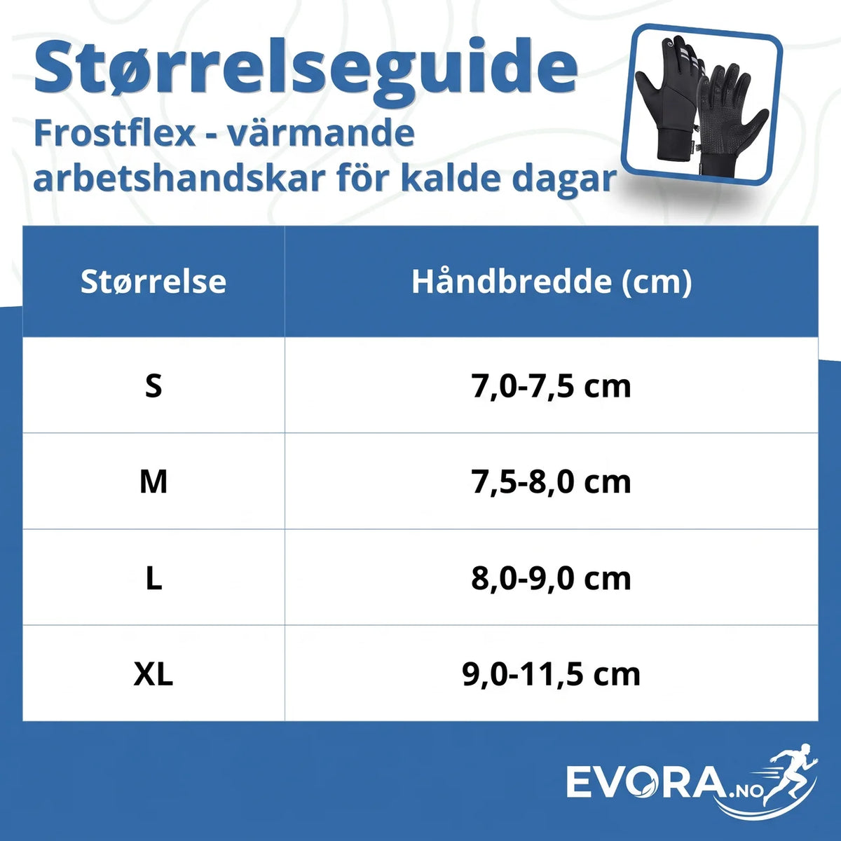 Vinterhansker unisex – varme arbeidshansker med touchscreen, vannavvisende