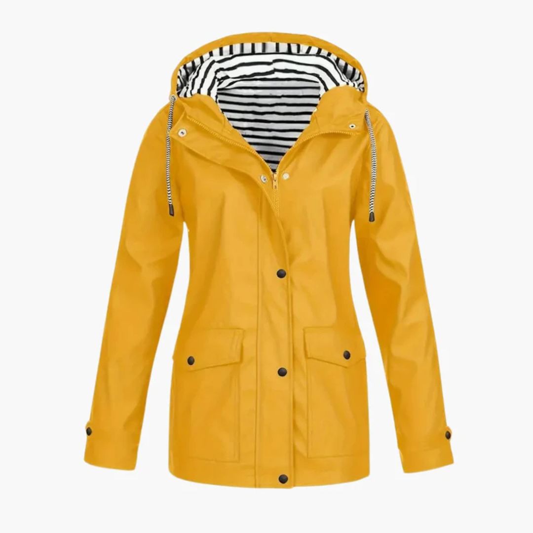 Hilde | Vindjakke med Glidelås – Stilig Jakke for Dame