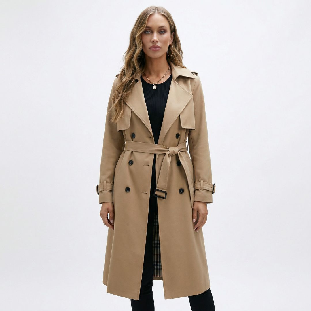 Solveig | Klassisk trenchcoat for kvinner