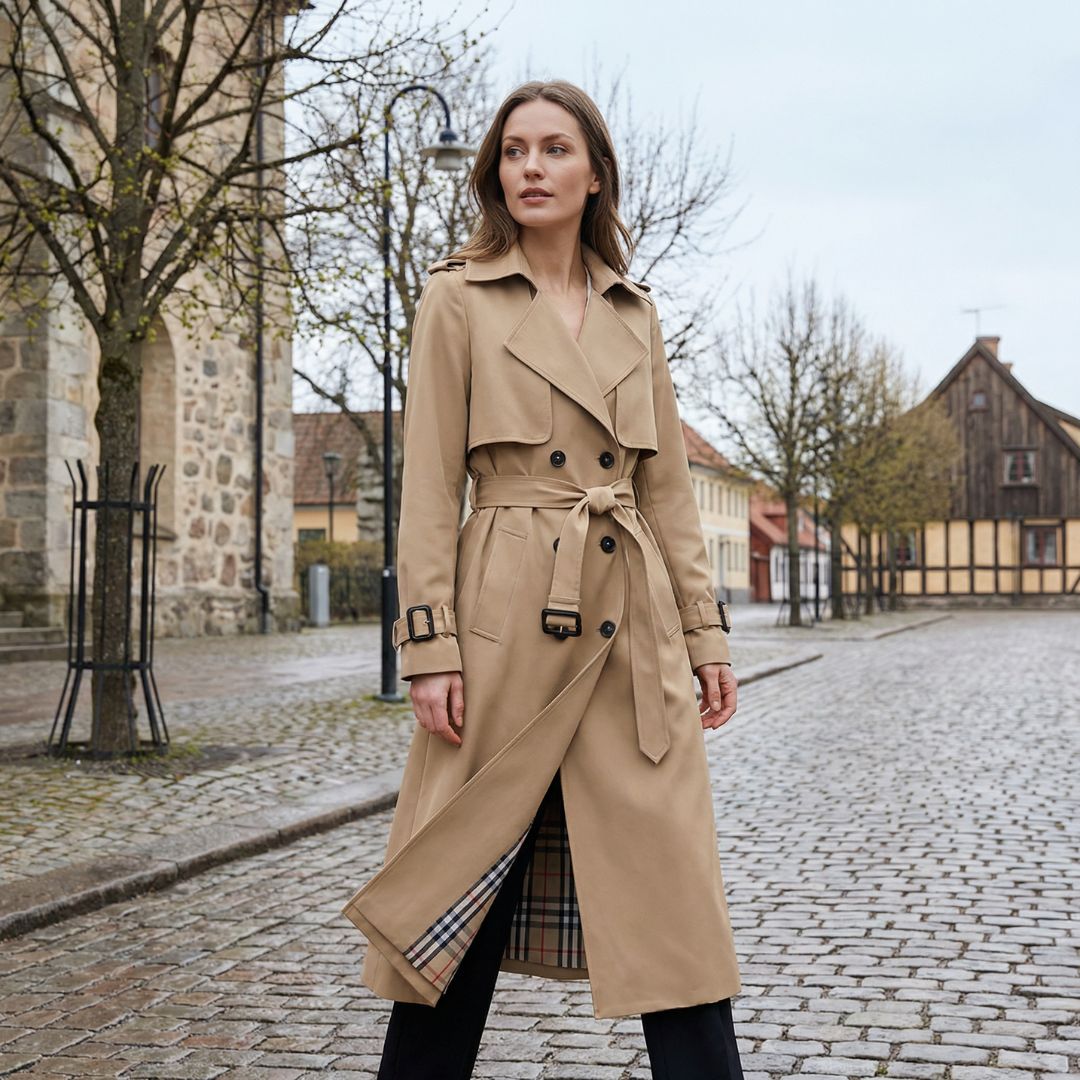 Solveig | Klassisk trenchcoat for kvinner